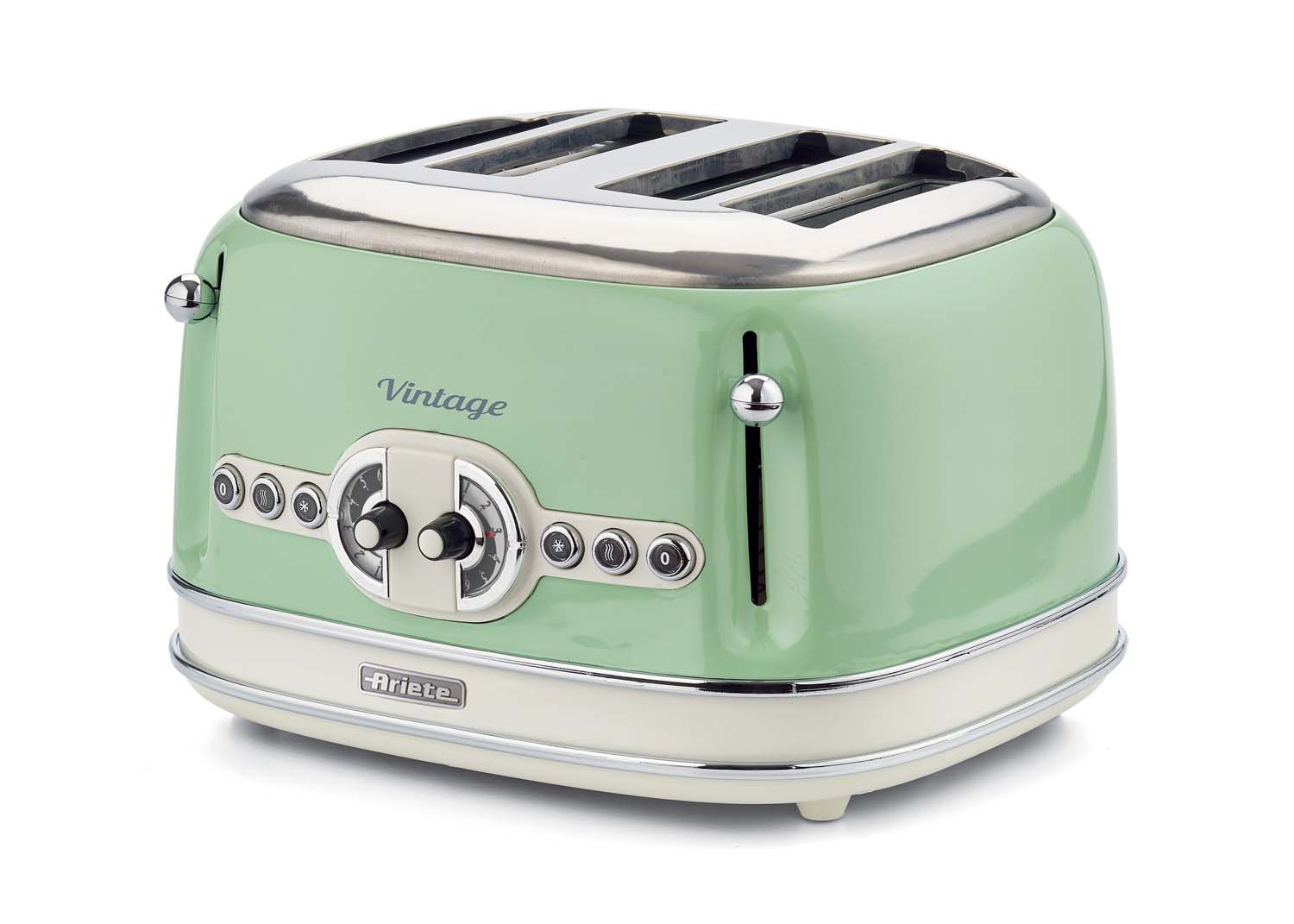 Ariete Vintage Ekmek Kızartma Makinesi 4 Dilim - Yeşil