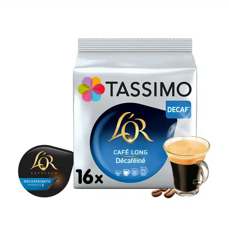 Tassimo Kahve Kapsülü - Long Decafeine - Görsel 1
