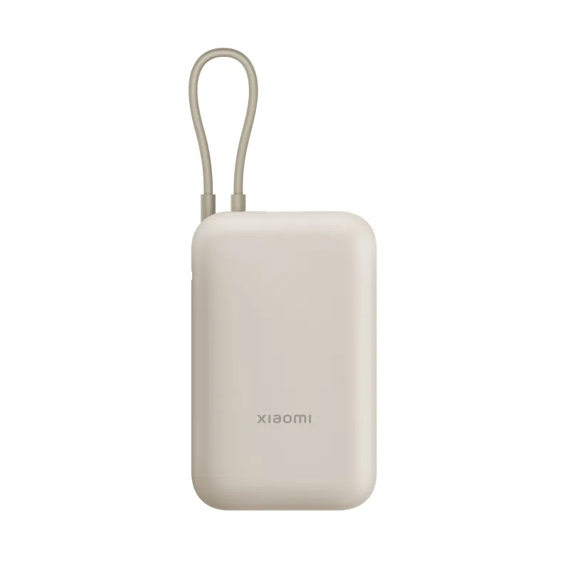 Xiaomi Power Bank 22.5W 10000Mah (Entegre Kablo) Tan-Xiaomi Power Bank 22.5W 10000Mah (Integrated Cable) Tan-Xiaomi-Kktc