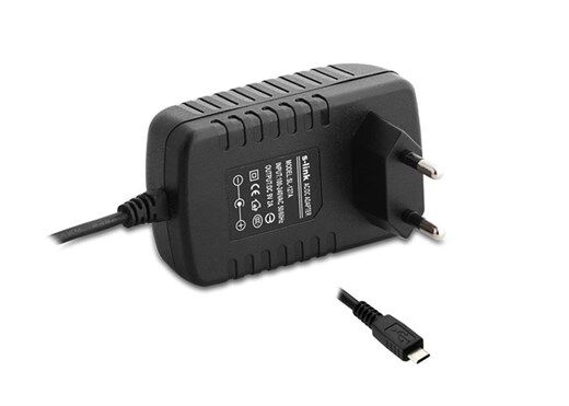 Everest S-Li̇nk Sl-127E 5V 2A Micro Usb Tablet Tel Adaptör-Everest Kktc