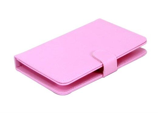 Everest 7'' Pembe Tablet Kılıfı - Türkçe Q Klavye - Micro+Mini Usb-Everest Kktc
