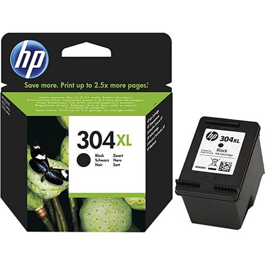 Hp 304Xl Yüksek Kapasi̇te Si̇yah Kartuş N9K08A - Hp Kartuş-Hp Kktc