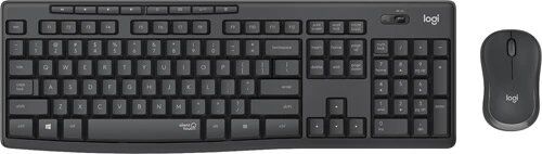 Kablosuz Klavyemouse Logitech Mk295 920-009804 Si̇yah Tr Layout Kktc