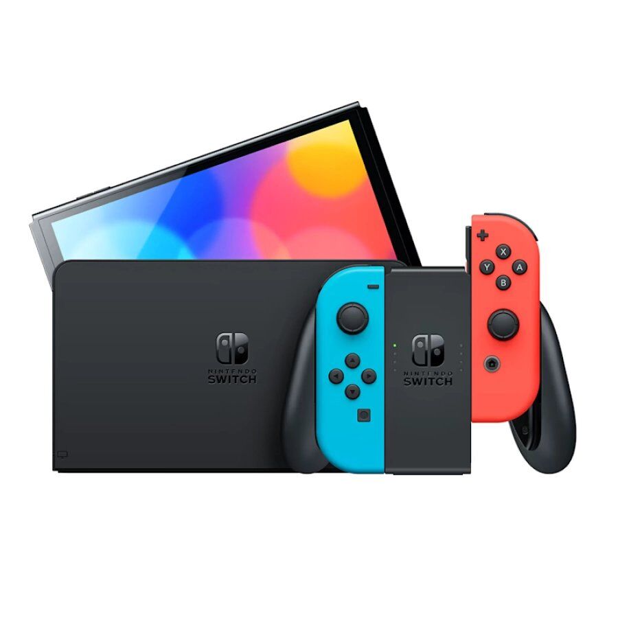 Konsol Nıntendo Swıtch Console Oled Red-Blue Neon 64Gb Kktc
