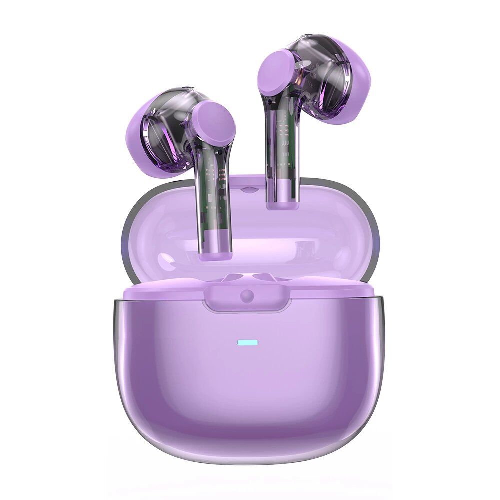 Kulaklık Wıwu T12 Pure Bass Musıc Transparent Mor Kktc