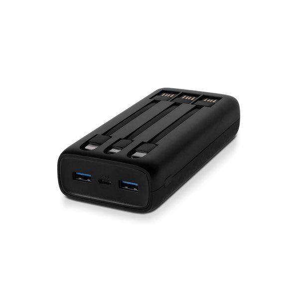 Powerbank Ttec 2Bb203S Siyah Powerslim Trıo Lcd 20000Mah Pd Kktc