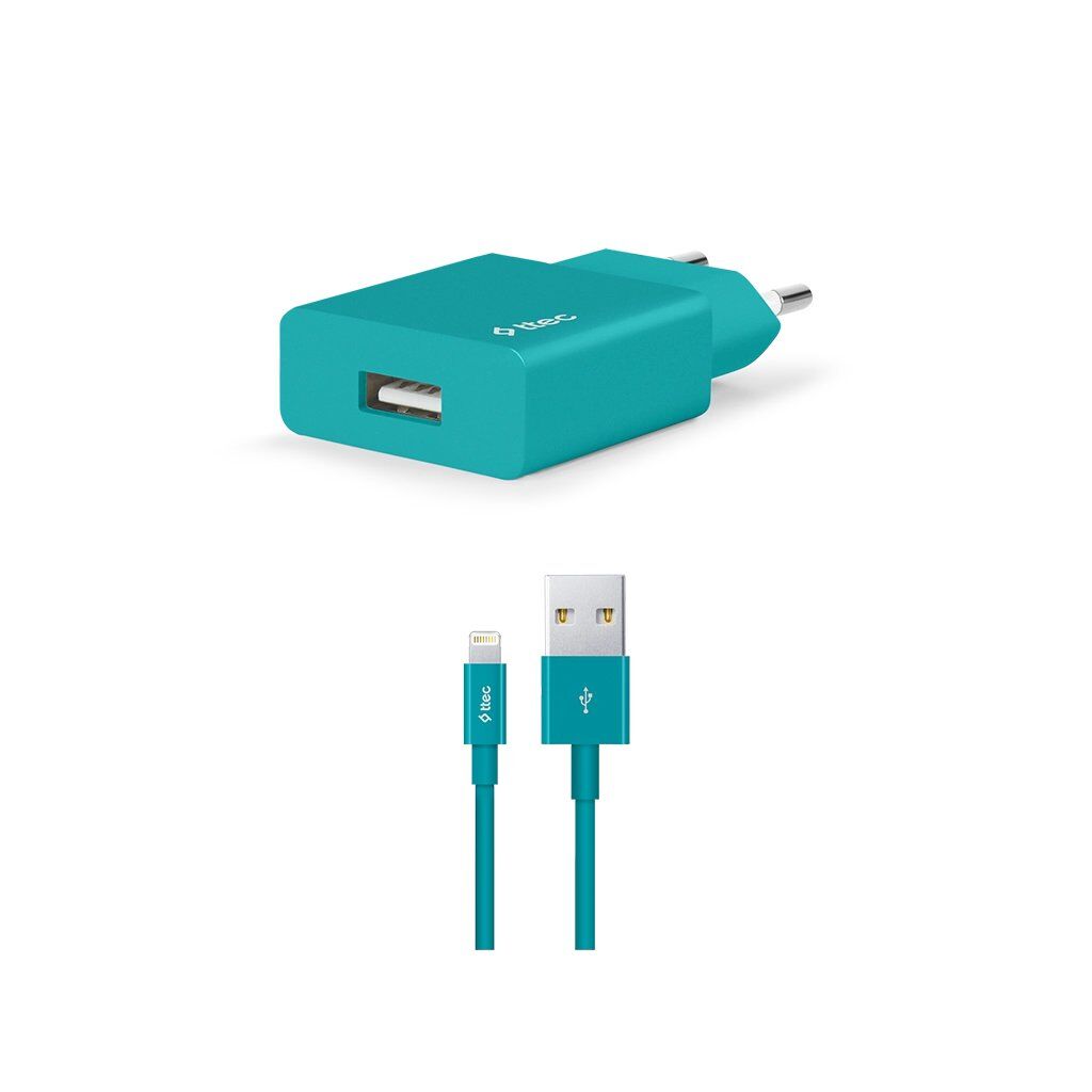Ttec Smartcharger 2Scs20Ltz Lıghtıng Turkuaz Kktc