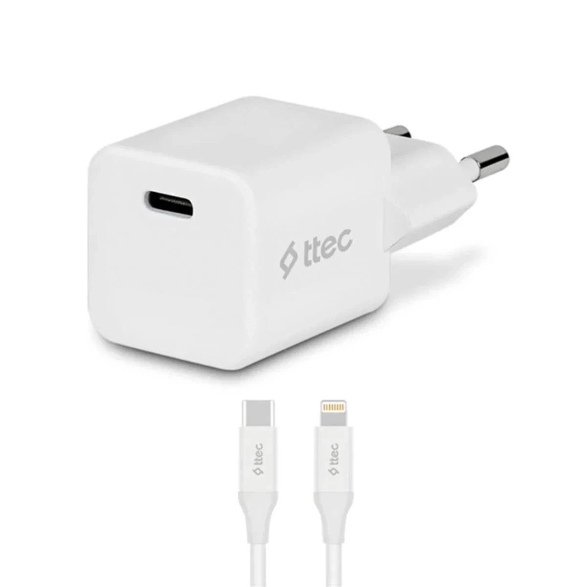 Adaptör Ttec Smartcharger Pro 2Scp01Lb Usb-C To Lightning 20W Kktc Adaptör Ttec Smartcharger Pro 2Scp01Lb Usb-C To Lightning 20W Kktc