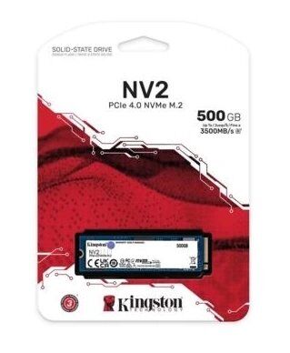 Ssd Kıngston Nv2 500Gb Pcı 4.0 Nvme Snv2S/500G 3500 - 2100 Mb/S KKTC Ssd Kıngston Nv2 500Gb Pcı 4.0 Nvme Snv2S/500G 3500 - 2100 Mb/S KKTC
