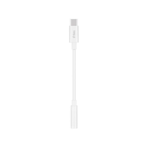 Ttec Usb-C - 3.5Mm Aux Adaptörü 11Cm Beyaz Kktc