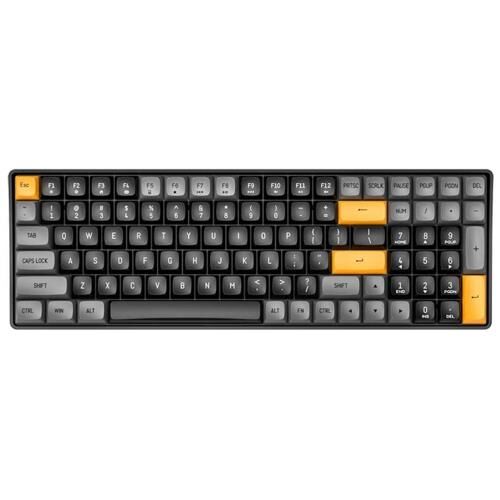 Aigo A100 Siyah Mekanik Yellow Switch Kablolu/Kablosuz Us Layout Kktc