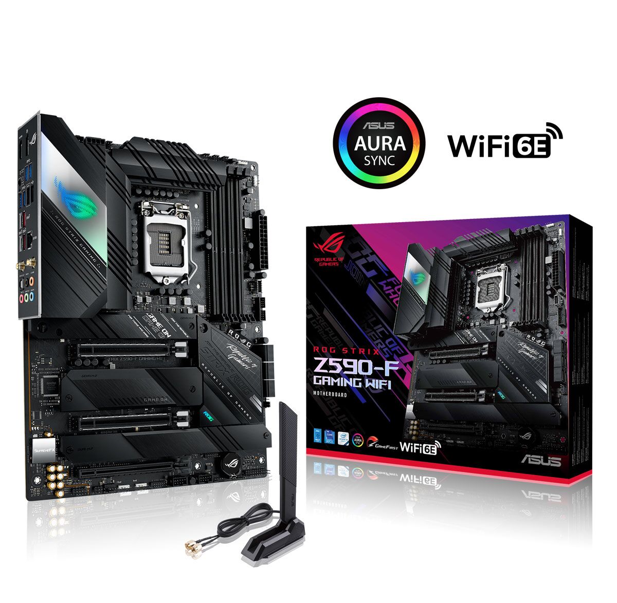 Anakart Asus Rog Strix Z590-F Gaming Wifi Ddr4 1200P Kktc