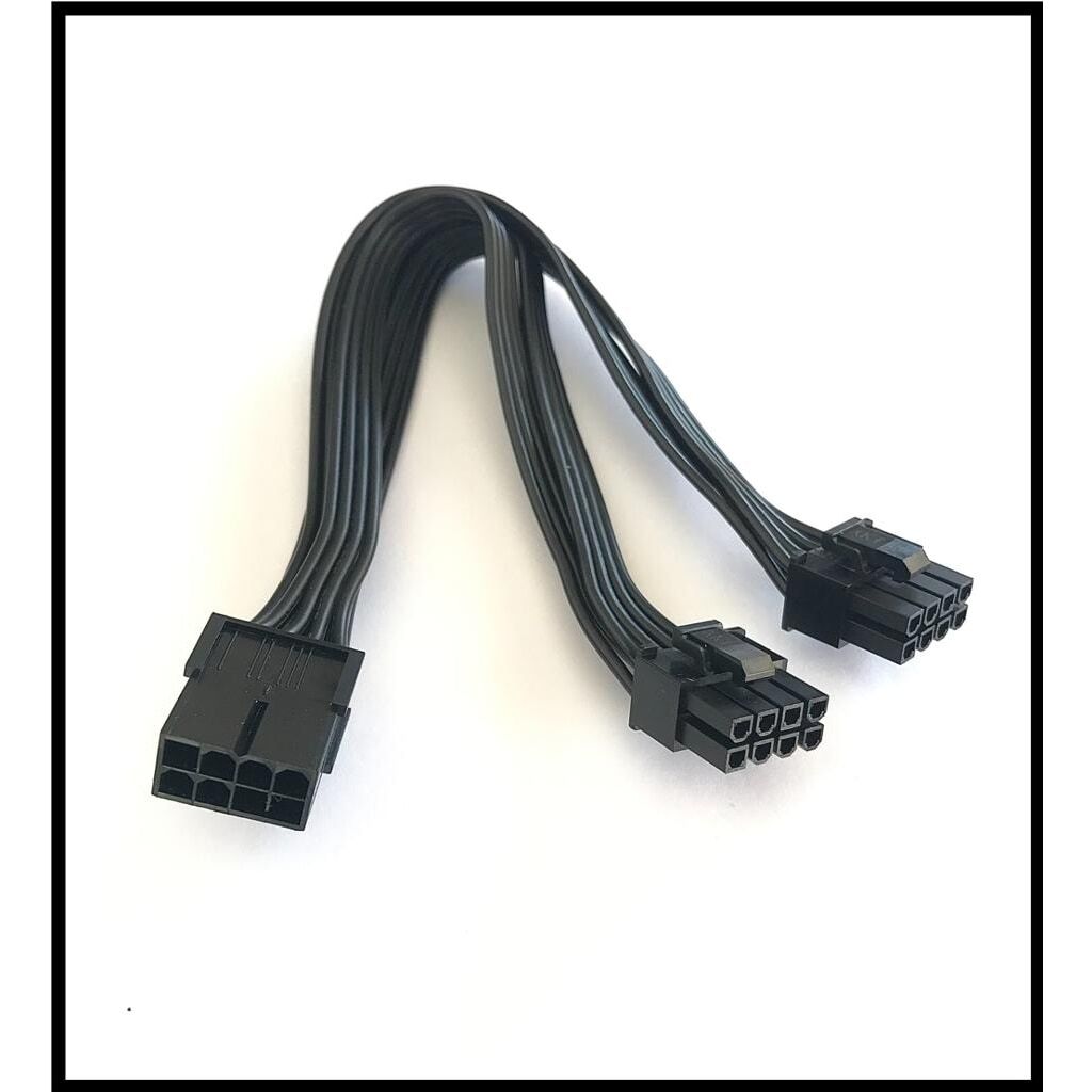 Kablo 8 Pin Pcie To 2 X Pcie 8 (6+2) Pin Dönüştürücü Kktc