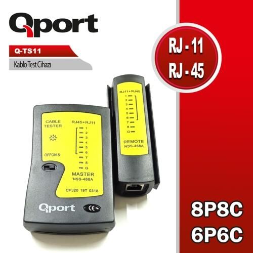 Qport Q-Ts11 Kablo Test Ci̇hazi Kktc