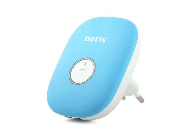 Router Netıs E1 300 Mbps Range Extender Mavi Kktc