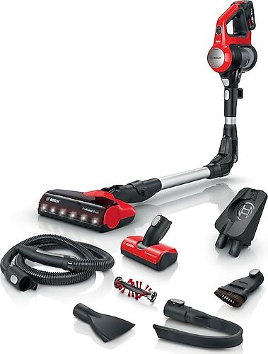 Bosch Bcs711Pet  18V Pro Animal Kırmızı Şarjlı Dikey Süpürge Bi Sipariş Kktc