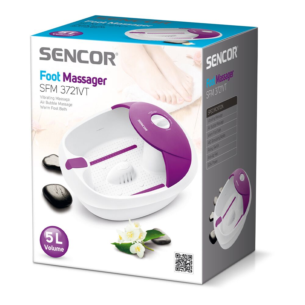 Ayak Masaj Aleti Sencor Sfm 3721Vt Fuşya