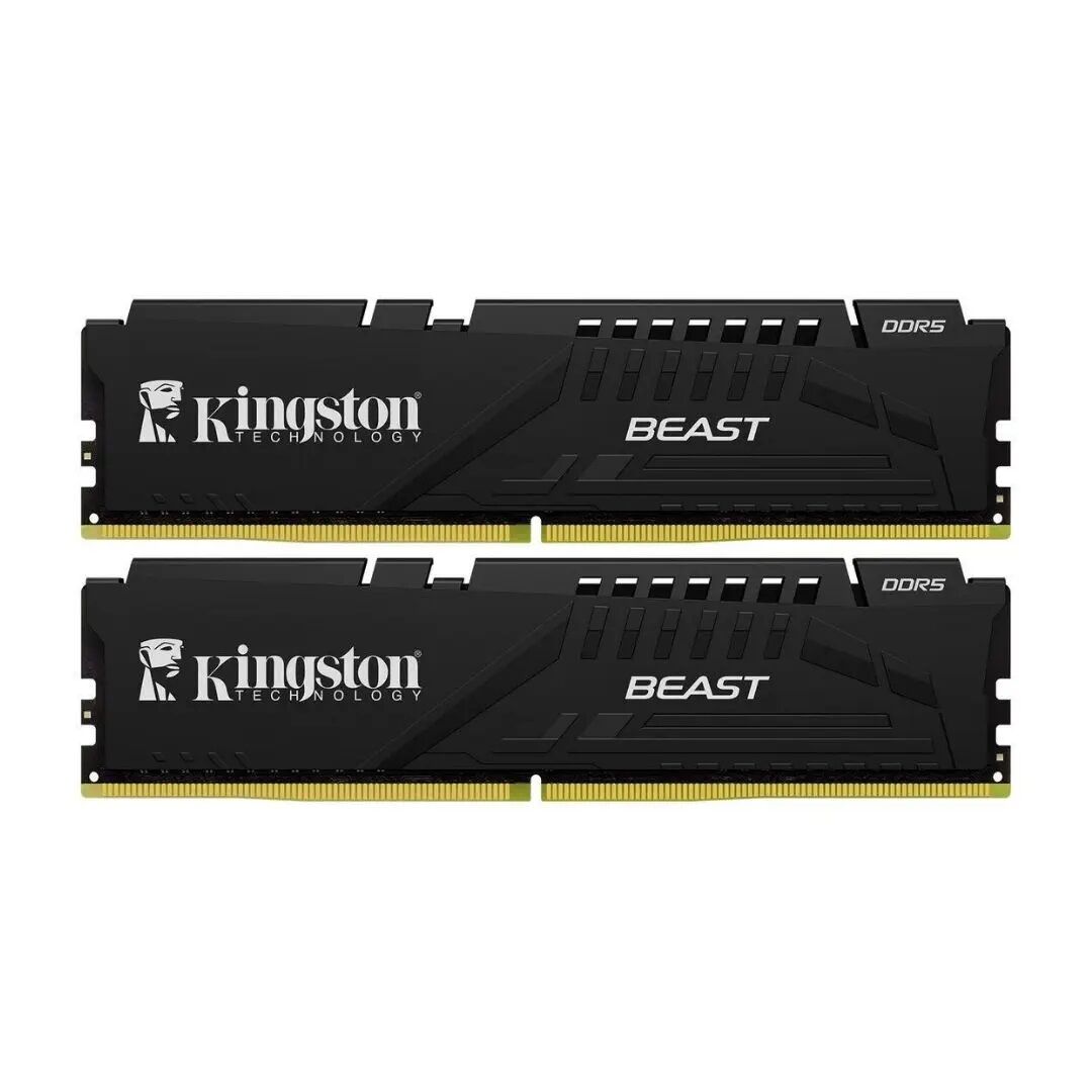 Bellek Kingston Beast 16Gb(2X8) Ddr5 5200Mhz Cl36 Kf552C36Bbek2-16Tr Kktc