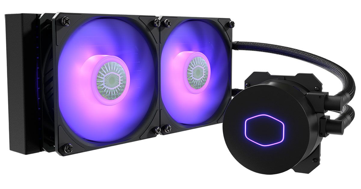 Cooler Master Masterliquid Ml240L V2 Rgb Sivi Sickleflow Rgb 1700 Kktc