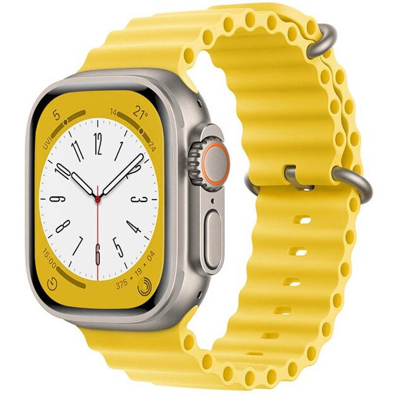 Hoco Watchband For Iwatch 42/44/45/49Mm Wa12 Yellow Kktc