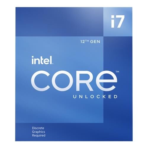 İşlemci̇ Intel I7-12700Kf 2.7Ghz 5.0 Ghz 25Mb 1700P - Tray Fansiz Kktc