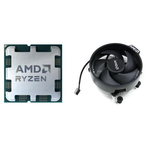 İşlemci Amd Ryzen 5 7600 3.8Ghz 5.1Ghz 38Mb 6C/12T Am5 Mpk Kktc