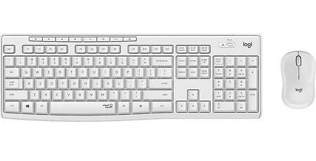Kablosuz Klavyemouse Logitech Mk295 920-010089 Beyaz Tr Layout Kktc