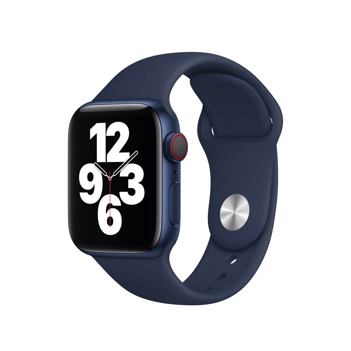 Kordon Zr-Slk-39 Apple Watch  42/44/45Mm Laci̇vert Silikon Kktc