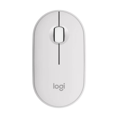 Mouse Logitech M350S Pebble Mouse 2 Beyaz 910-007013 Bluetooth Kktc