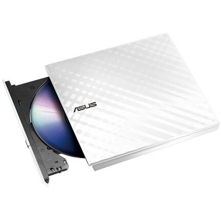 Optic Okuyucu Asus Sdrw-08D2S-U Lite External Slim Dvd-Rw Beyaz Kktc