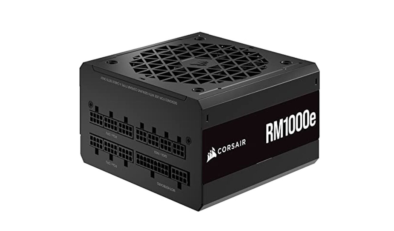 Power Supply Corsair 1000W Rm1000E 80+ Gold Pcie Moduler Cp-9020264-Eu Kktc