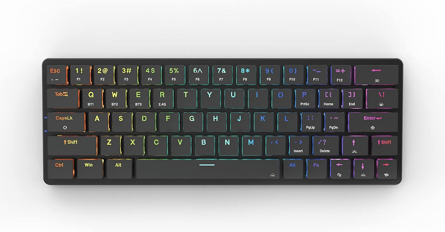 Redragon Elise Pro K624P-Kbs Wireless Mechanical Red Switch Us Layout Kktc