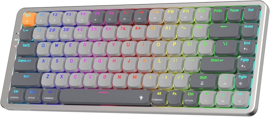 Redragon K652Gg-Rgb-Pro Wireless Rgb Mechanical Red Switch Us Layout Kktc