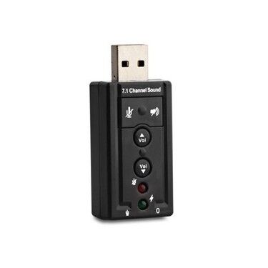 Ses Karti 7.1 Kanal 3.5 Mm Jack Usb Ses Karti Kktc