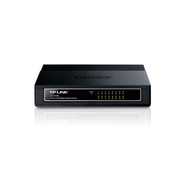 Switch Tp-Link Tl-Sf1016D 16 Port 10/100Mbps Kktc