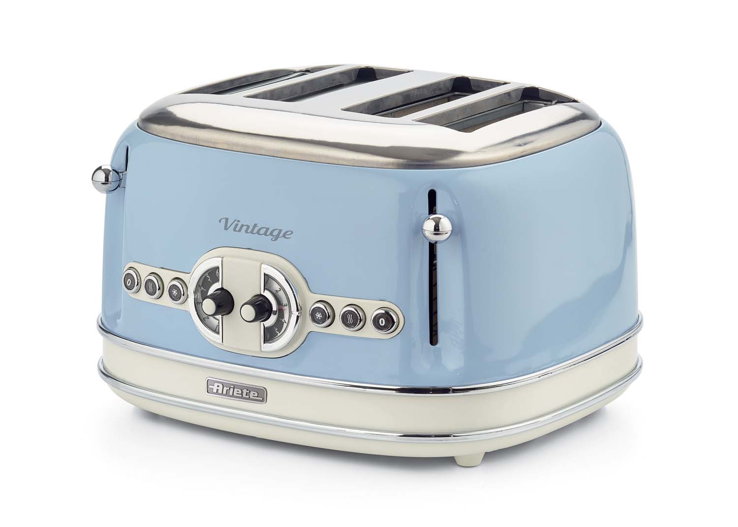 Ariete Vintage Ekmek Kızartma Makinesi 4 Dilim - Mavi