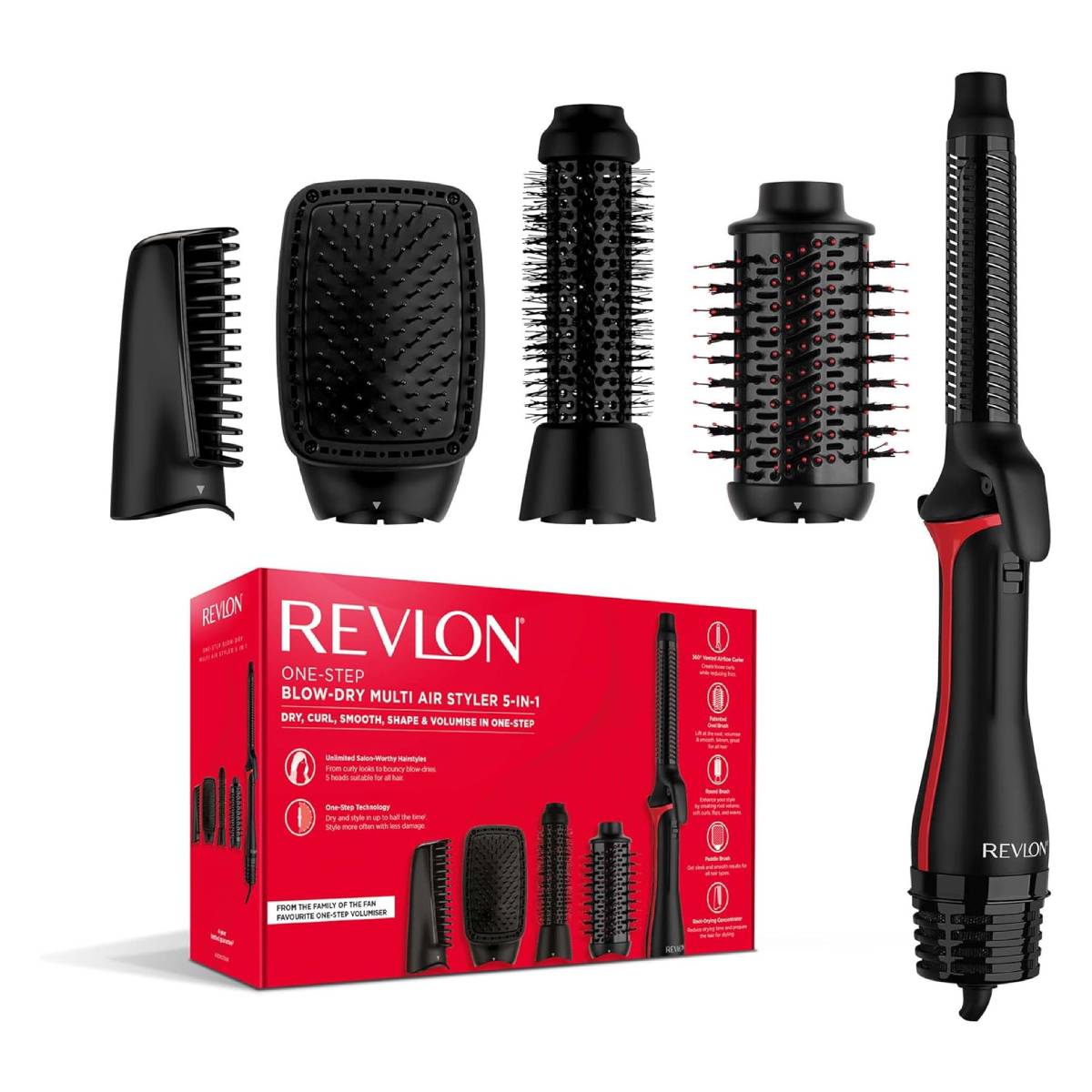Revlon Rvdr5370 Saç Multi A-Styler 5 In 1 - Kktc Bi Sipariş - Ev Elektroniği&Amp;Gt;Kişisel Bakım&Amp;Gt;Saç Şekillendirme&Amp;Gt;Saç Düzleştirici