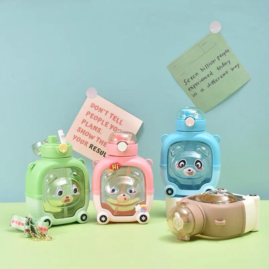 Sweet Bear 1 Litre Çocuk Matarası - Görsel 1