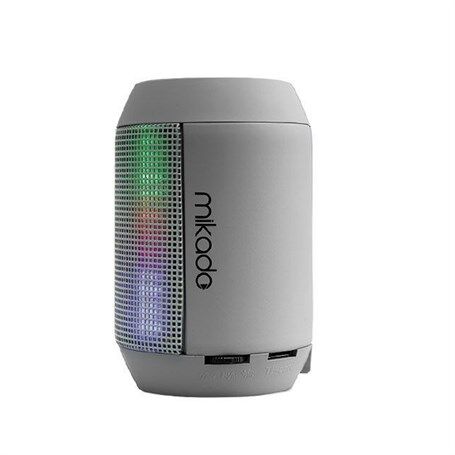Mikado Md-15Bt Bluetooth Gri Led Show Hoparlör-Mi̇kado Kktc