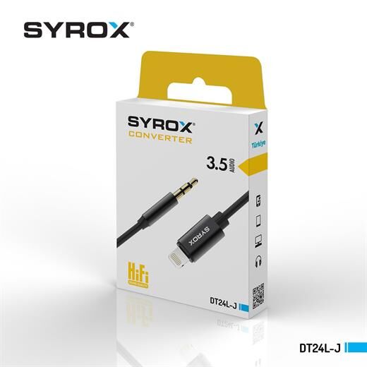 Syrox Dt24L-J 3.5A Ses Ve Işık Dönüştürücü - Kablo-Syrox Kktc