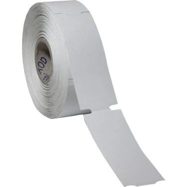 38Mm X 100Mm Dikey Karton Raf Etiketi 350 Li Sarım Kktc