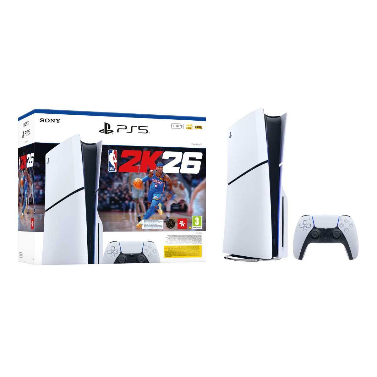 Sony Playstation 5 Standart Disk Sürümü Konsolu Ve Nba 2K26 - Kktc Bi Sipariş - Teknoloji&Amp;Gt;Bilgisayar Parçaları&Amp;Gt;Oyun Konsolu Ve Aksesuarları&Amp;Gt;Konsol