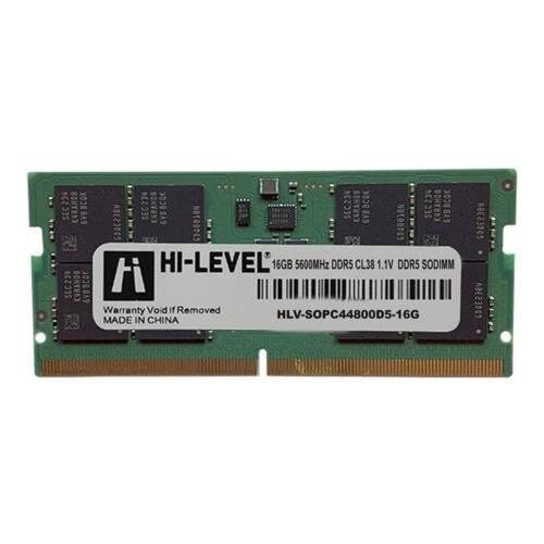 Hi-Level 16Gb 5600Mhz Ddr5 Hlv-Sopc44800D5/16G Notebook Kktc