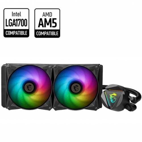 İşlemci Fanı Msı Mag Corelıquıd 240R V2 240Mm Sıvı Soğutma Kktc