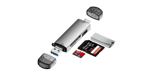 Kart Okuyucu Type-C+ Usb 2.0 Hub - 1Xsd