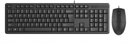 Klavye Mouse Set A4Tech Kr-3330 Q Mm Sıyah Tr Layout Kktc