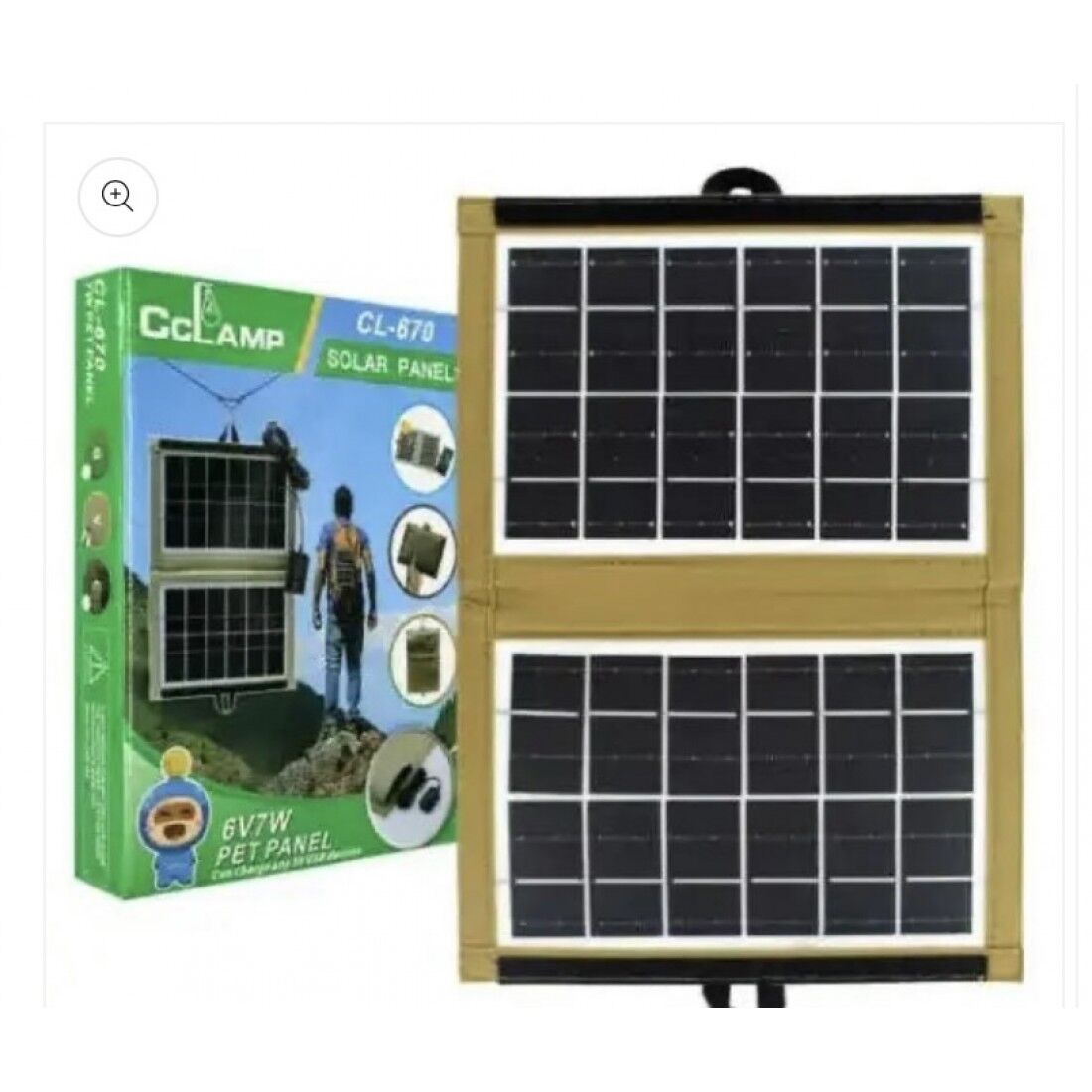 Solar Panel Taşınabilir Usb Şarj - Görsel 1