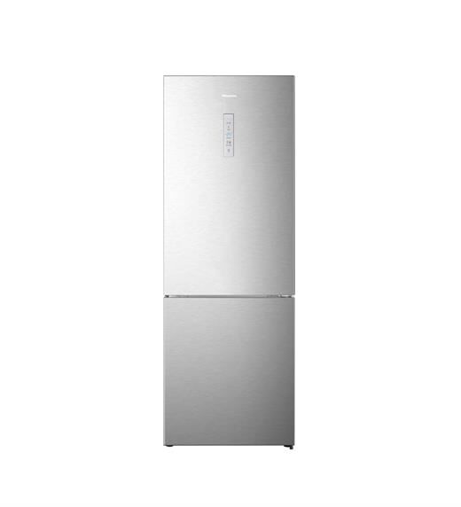 Hisense 495 Lt. Çi̇ft Kapili No Frost İnox Buzdolabi-Hisense Kktc