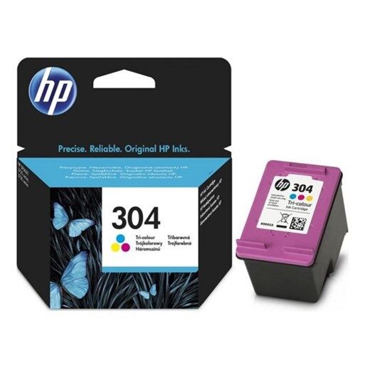 Hp N9K05A (304) Üç Renkli̇ Mürekkep Kartuşu - Hp Kartuş-Hp Kktc