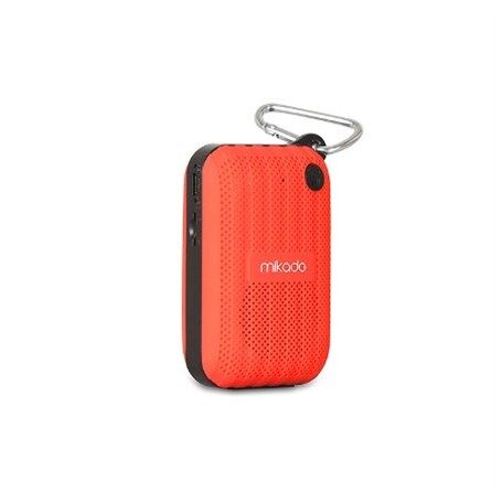 Mikado Md-22Bt Kırmızı Bluetooth Hoparlör-Mi̇kado Kktc